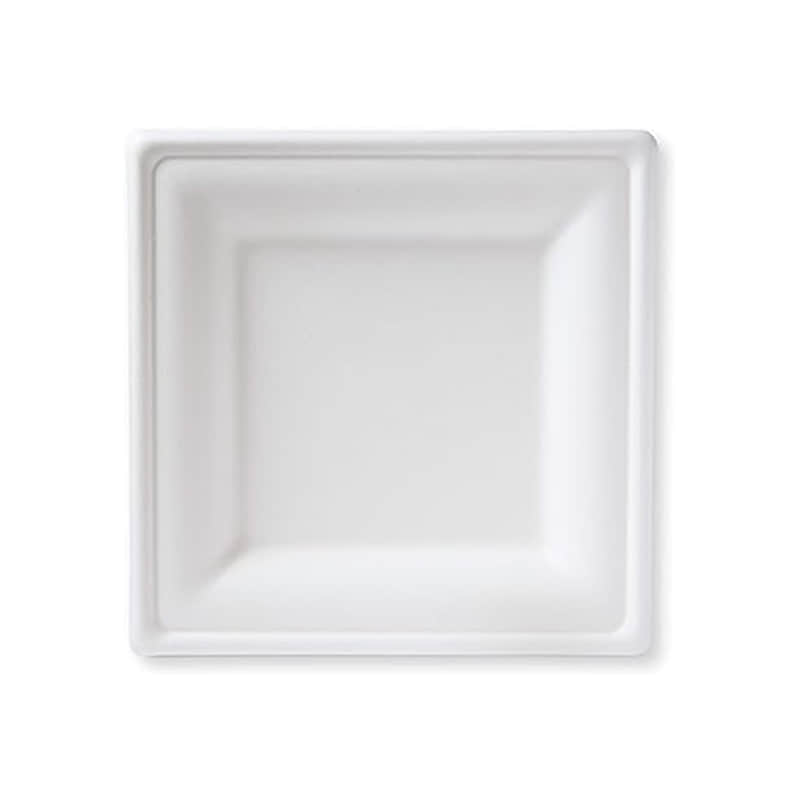 25x25cm Sugarcane Square Plate